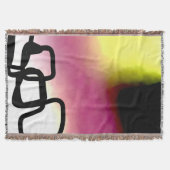 Couverture Chaîne de blocage : Abstrait rose, jaune, noir et  (Devant)