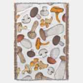 Couverture Champignons dessinés à la main : arrière - plan al (devant Vertical)