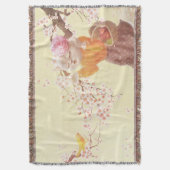 Couverture Chanter Chat avec panier à fleurs (devant Vertical)