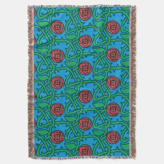 Couverture Charles Rennie Mackintosh Motif Rose (devant Vertical)