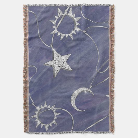 Couverture Charming mystique | Étoiles de lune d'argent Sun A (devant Vertical)