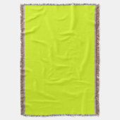Couverture Chartreuse Jaune (couleur unie) (devant Vertical)