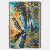 Couverture Chasse à l'aigle à tête blanche en fleur sauvage (devant Vertical)