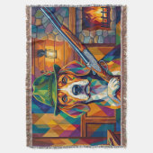 Couverture Chasseur de Beagle Pop Art – Chien de chasse moder (devant Vertical)