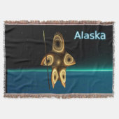 Couverture Chasseur inuit fractal - Alaska (Devant)