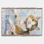 Couverture Chat aquarelle (Devant)