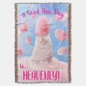 Couverture Chat Avec Coton Candy Cheveux (devant Vertical)