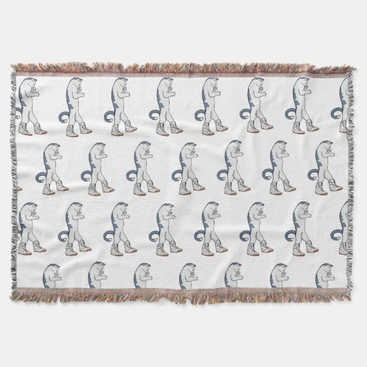 Couverture Chat Boxeur Urbain en Combattant de Marche en Bask (Devant)
