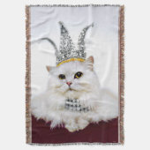 Couverture Chat dans une couronne (devant Vertical)