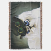 Couverture Chat gentleman Steampunk monocle persan siamois (devant Vertical)