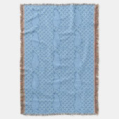 Couverture Chat japonais - Kimono bleu (devant Vertical)