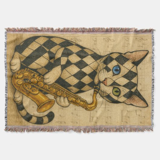 Couverture Chat Jazz (Devant)