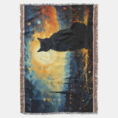 Couverture Chat noir et nuit étoilée (devant Vertical)