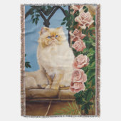 Couverture Chat Persan Crème Envoûtant Rose Forêt Dryade (devant Vertical)