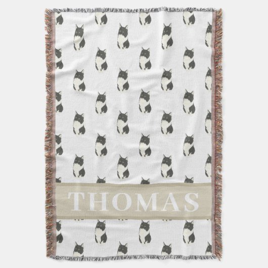 Couverture Chat Ragamuffin Tuxedo Poil Mi-Long Domestique (devant Vertical)