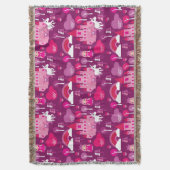 Couverture château de princesse et arc-en-ciel de licorne (devant Vertical)