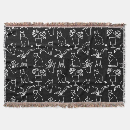 Couverture Chats blancs en noir (Devant)