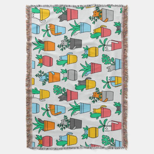 Couverture Chats dans les pots à fleurs (devant Vertical)