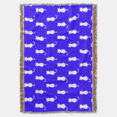 Couverture Chats Fantaisistes Forever Bleu Royal (devant Vertical)