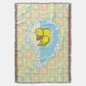 Couverture Chaucer le canard en caoutchouc Jeter la couvertur (devant Vertical)