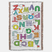 Couverture Chemin de fer Alphabet Maze Puzzles (devant Vertical)