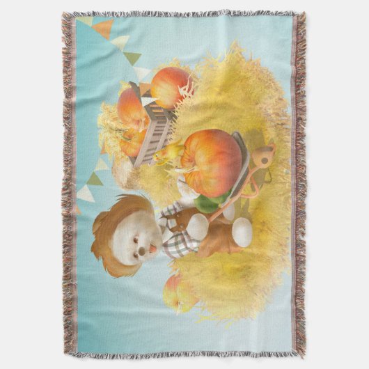 Couverture Cher fermier chien avec Citrouille (devant Vertical)