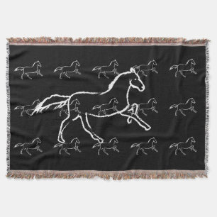 Couverture Cheval blanc