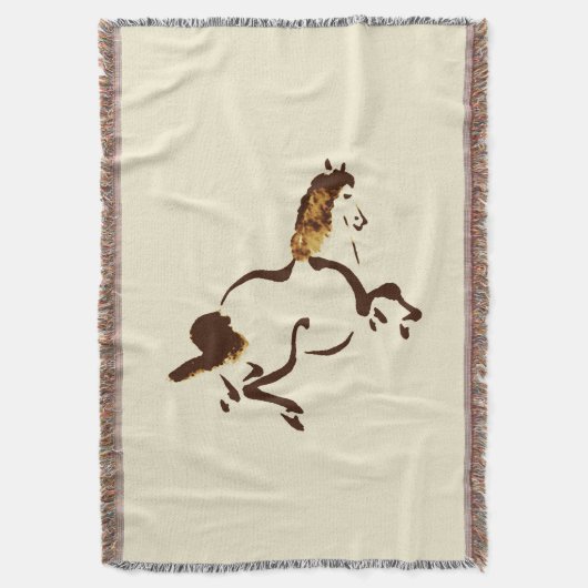 Couverture Cheval chinois vintage (devant Vertical)