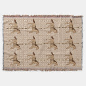 Couverture Cheval de carrousel - Chocolat Brown et Tan (Devant)