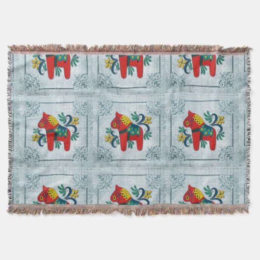 Couverture Cheval de Dala de Suédois avec le Norvégien (Devant)