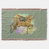 Couverture Cheval Palamino Dreamcatcher (Devant)