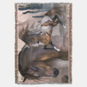 Couverture Cheval sauvage Mustang (devant Vertical)