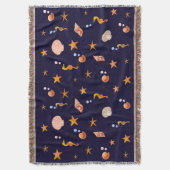 Couverture Chevaux de mer, étoiles de mer & coquilles sur ble (devant Vertical)