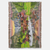 COUVERTURE CHEVAUX DE RELAIS WELLS FARGO (devant Vertical)