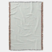 Couverture Chevron motif bleu clair crème (devant Vertical)