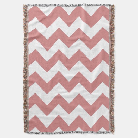 Couverture Chevron rose gras (devant Vertical)