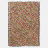 Couverture Chevrons de Smocked de main de Faux (devant Vertical)