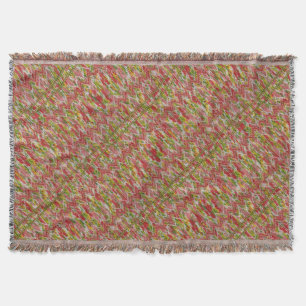 Couverture Chevrons de Smocked de main de Faux