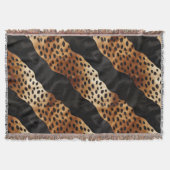 Couverture Chic Occidental Noir Brown (Devant)
