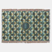 Couverture Chic Peacock Couleur Verre (Devant)