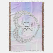 Couverture Chic Pearl Heart 30e anniversaire du Mariage (devant Vertical)