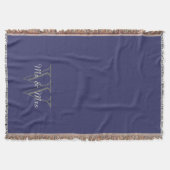 Couverture CHIC THROW_"Mr & Mrs" SUR MONOGRAM (Devant)