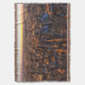 Couverture Chicago du centre au coucher du soleil (devant Vertical)