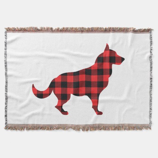 Couverture Chien Buffalo Conception de l'assiette (Devant)