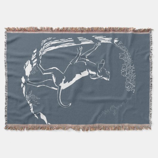 Couverture Chien de Chasse Hound Dog Art Plaid de (Devant)