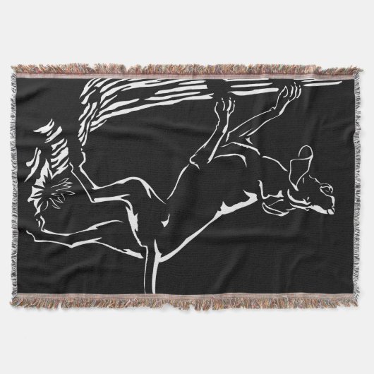 Couverture Chien de Chasse Hound Dog Plaid de Chas (Devant)