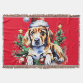 Couverture Chien de Noël mignon (Devant)