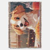 Couverture Chien mangeant spaghetti (devant Vertical)