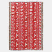 Couverture Chien Whippet Silhouettes Noël Vacances Mignonnes (devant Vertical)