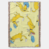 Couverture Chiens d'activités : motif sportif frisbee (devant Vertical)